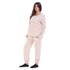 Women Fall Pajama Set Cream buttoned sweatshirt + pants